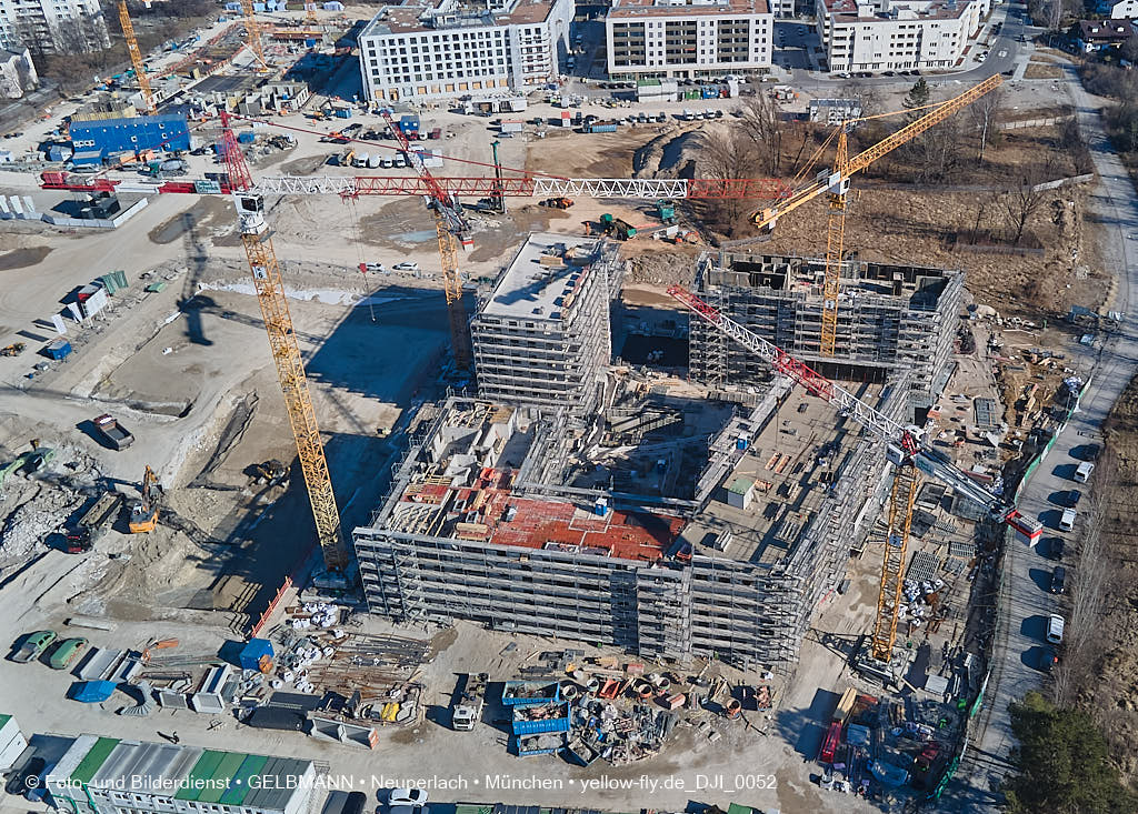 09.03.2022 - Baustelle PANDIONVERDE in Neuperlach 